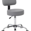 Medical Stool W/ Back Anti-Microbial Seat -Desk Elegant Shop 024 13776.1666884441