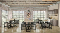 Urban Loft Table With 36" Top 20 Urban Loft Table With 36" Top -Desk Elegant Shop 1164 CT4200 with tables 03730.1511280921