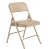 1200 Series Premium Vinyl Upholstered Steel Folding Chair, Carton Of 4 -Desk Elegant Shop 1201 01 45595.1659461585