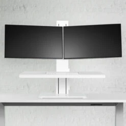 QuickStand Eco Dual Monitor Sit Stand Desktop -Desk Elegant Shop 17 humanscale quickstand eco 13 51224.1594043259