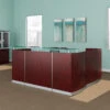 Medina Reception Desk -Desk Elegant Shop 1 Medina Recep mahogany 64318.1627318703