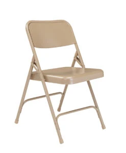 200 Series 18 Gauge Steel Folding Chair, Carton Of 4