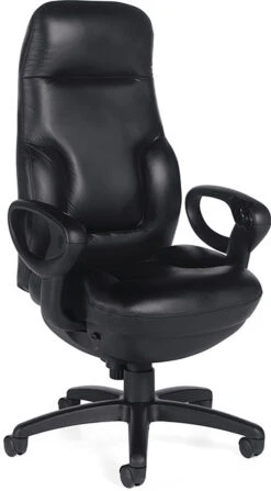 Global Concorde Executive 24 Hour High Back Synchro Tilter W/ Deep Seat, Quick Ship