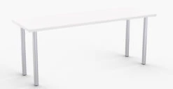 Ella Training Table -Desk Elegant Shop 2472wftSILVER 81289.1458245307