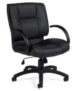 Luxhide Medium Back Conference Chair