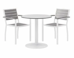 Eveleen Aluminum Frame Guest -Desk Elegant Shop 5601 TP30RD WH GY set 96024.1581615672