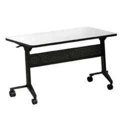 Flip-N-Go™ Training Tables 18"D -Desk Elegant Shop 60x18folk 20375.1457619544