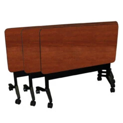 Flip-N-Go™ Training Tables 24"D -Desk Elegant Shop 60x18nesting 29763.1457623446
