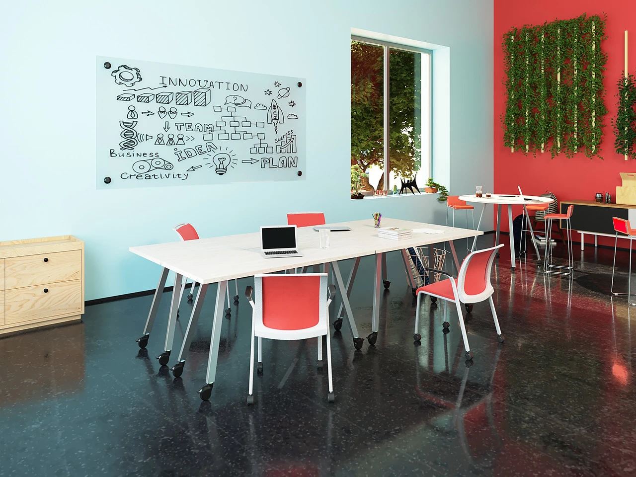 Aim XL 8' Conference Table 9 Aim XL 8' Conference Table - Image 7