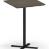 Avon Square Cafe Table 42" Tall -Desk Elegant Shop Avon AV1430T9 v1 RFTWAL BLK 30SquareTable42Tall HI 69220.1496850598