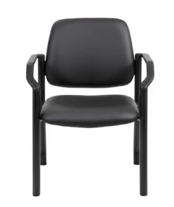 Antimicrobial Guest Chair Heavy Duty -Desk Elegant Shop B9591AM BK 2 18451.1551728788