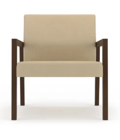 Brooklyn Wood Lounge Chair 400 Lb. Capacity