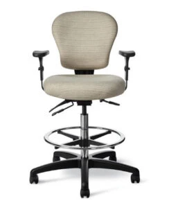 Classic Vinyl Healthcare Stool With Seat Slider -Desk Elegant Shop CL47 1 59592.1682432996