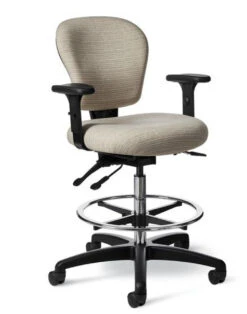 Classic Vinyl Healthcare Stool With Seat Slider -Desk Elegant Shop CL47 2 1 49705.1682432986