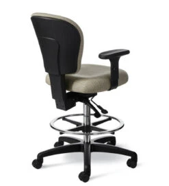 Classic Vinyl Healthcare Stool With Seat Slider -Desk Elegant Shop CL47 3 1 40733.1682432991