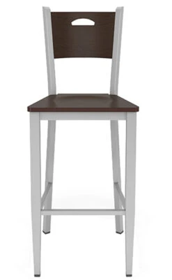 Concord Cafe Stool With Wood Seat