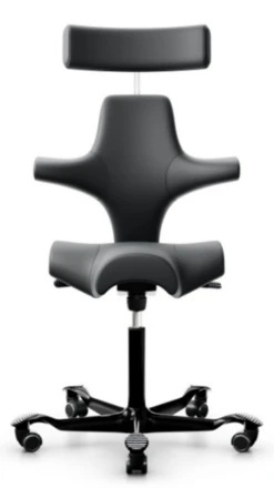 HAG Capisco 8107 Black Highlands Leather / Open Box