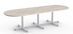 Connect Racetrack Conference Table -Desk Elegant Shop ConnectRacet120Whtdrift 54864.1600898979