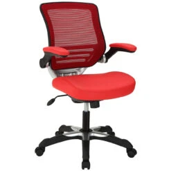 Hunter Mesh Back Leatherette Seat Task Chair 15 Hunter Mesh Back Leatherette Seat Task Chair -Desk Elegant Shop EEI 595 RED 1 34807.1517343652