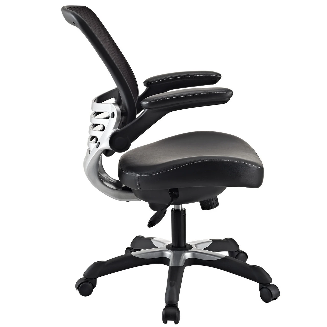Hunter Mesh Back Leatherette Seat Task Chair 4 Hunter Mesh Back Leatherette Seat Task Chair - Image 2