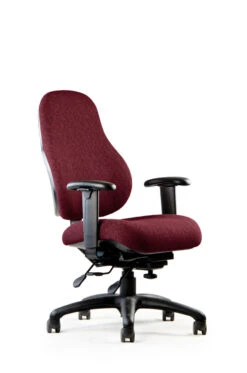 E-Series Ergonomic High Back Executive Task 11 E-Series Ergonomic High Back Executive Task -Desk Elegant Shop ES3206 Burgundy 61388.1438007094