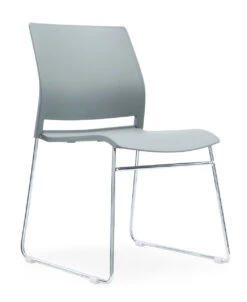 Prep Stacker, Carton Of 2 -Desk Elegant Shop Friant Prep Gray Front Right 47508.1687383210