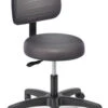 Cramer Fusion Round Med Tech Lab Stool W/ Back -Desk Elegant Shop FusionRRoundStool Back Desk1 Graphites.max 600x600 83403.1620914392