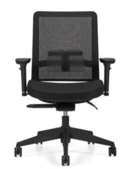 Global Factor 5541 Mid Mesh Back With Weight Sensing Synchro-Tilter And Seat Slider