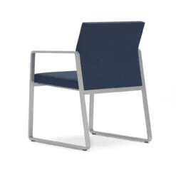 Gansett Guest Chair -Desk Elegant Shop Gansett GN1401G5 v5 COEV SLV GuestChair HI 92223.1527610741