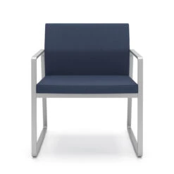 Gansett Oversize Guest Chair -Desk Elegant Shop Gansett GN1601G5 v2 COEV SLV OversizeChair HI 24880.1527616558