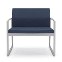 Gansett Bariatric Guest Chair -Desk Elegant Shop Gansett GN1801G5 v2 COEV SLV BariatricChair HI 68781.1527615136