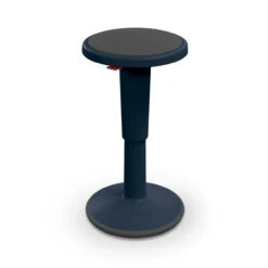 Hierarchy Adjustable Height Grow Stool -Desk Elegant Shop Grow Stool Up Navy 69659.1664308343
