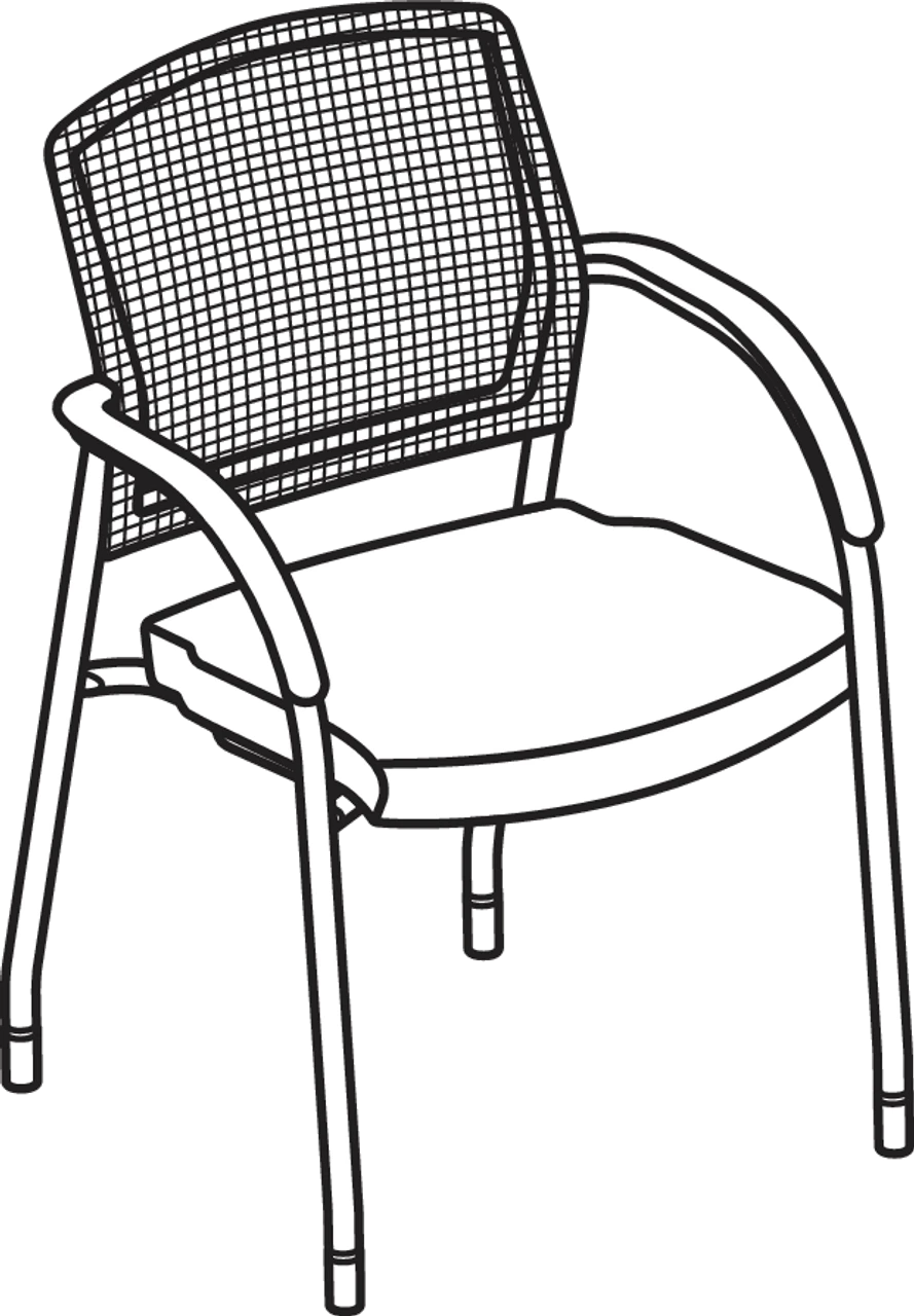 Lota Mesh Back Multi-Purpose Stacking Chair 9 Lota Mesh Back Multi-Purpose Stacking Chair - Image 7