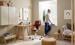 HAG Capisco Puls Partially Upholstered Saddle Stool / 5 Day Express Ship -Desk Elegant Shop HG Capisco Puls 8010 Snow plough markers 11ppt 1 23874.1666899417