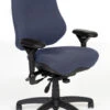 High Back Tasker With Minimally Curved Seat By BodyBilt ™ -Desk Elegant Shop J2508 96244.1475786558
