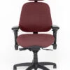 Petite High Back Executive By BodyBilt ™ -Desk Elegant Shop J3407 F Red 77681.1476368908