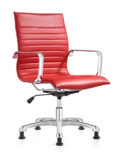 Janis Mid Back Side -Desk Elegant Shop Janis Side chair 45 degree red 28259.1542827232