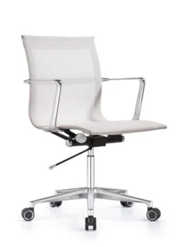 Joan Mesh Mid Back -Desk Elegant Shop Joan Mid White 3 05347.1618501258