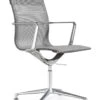 Joan Mesh Mid Back Side -Desk Elegant Shop Joan Side Chair Mid Arms 45 Degree Gray 95326.1542812940