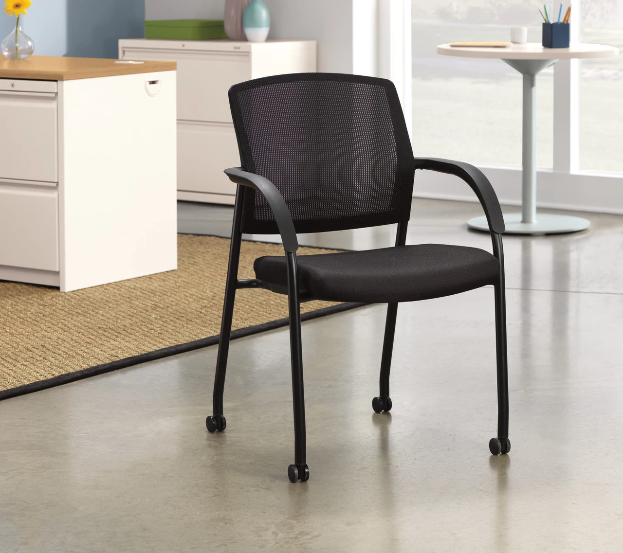 Lota Mesh Back Multi-Purpose Stacking Chair 4 Lota Mesh Back Multi-Purpose Stacking Chair - Image 2