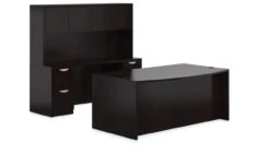 OTG SL-I Executive Bow Front Desk Suite -Desk Elegant Shop Layout SLI AEL 60570.1559668497