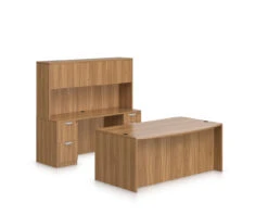 OTG SL-I Executive Bow Front Desk Suite -Desk Elegant Shop Layout SLI AWL 84872.1559668498