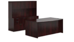 OTG SL-J Executive Bow Front Desk Suite -Desk Elegant Shop Layout SLJ AML 98520.1499365888