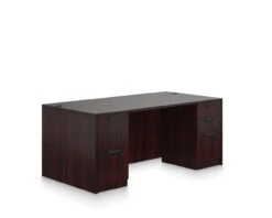 OTG 71" Double Pedestal Desk Full Height Pedestals -Desk Elegant Shop Layout SLQ AML 80366.1436977846