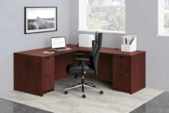Executive Conference Eco-Leather High Back -Desk Elegant Shop Leather Tuxedo Design Executive High Back desk 16462.1452518808