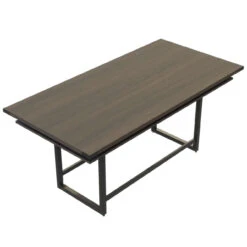 Mirella Rectangular 8' Standing Height Laminate Conference Table -Desk Elegant Shop MRCH8STO Top 28598.1555422561