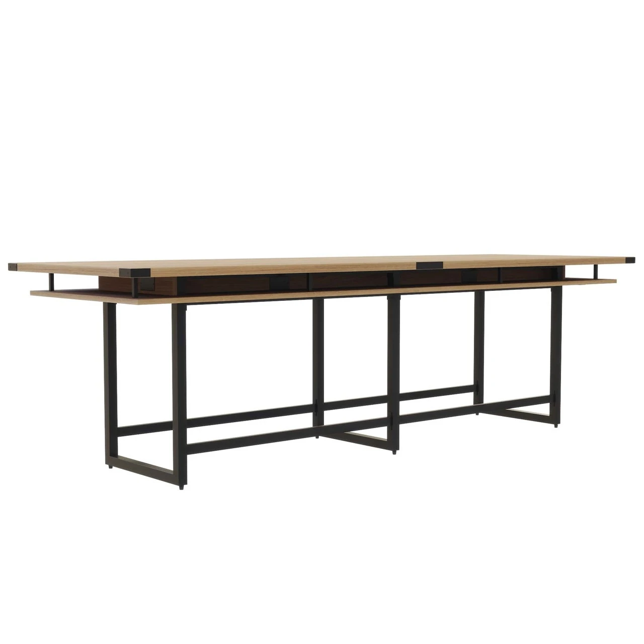 Mirella Rectangular 12' Standing Height Laminate Conference Table 3 Mirella Rectangular 12' Standing Height Laminate Conference Table