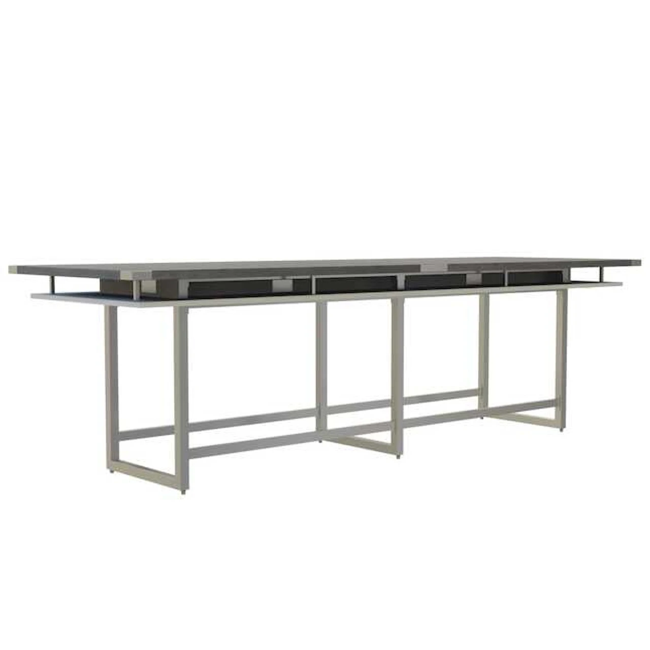 Mirella Rectangular 12' Standing Height Laminate Conference Table 8 Mirella Rectangular 12' Standing Height Laminate Conference Table - Image 6