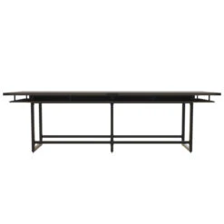 Mirella Rectangular 12' Standing Height Laminate Conference Table 11 Mirella Rectangular 12' Standing Height Laminate Conference Table -Desk Elegant Shop MRH12STO Front 35548.1555426005