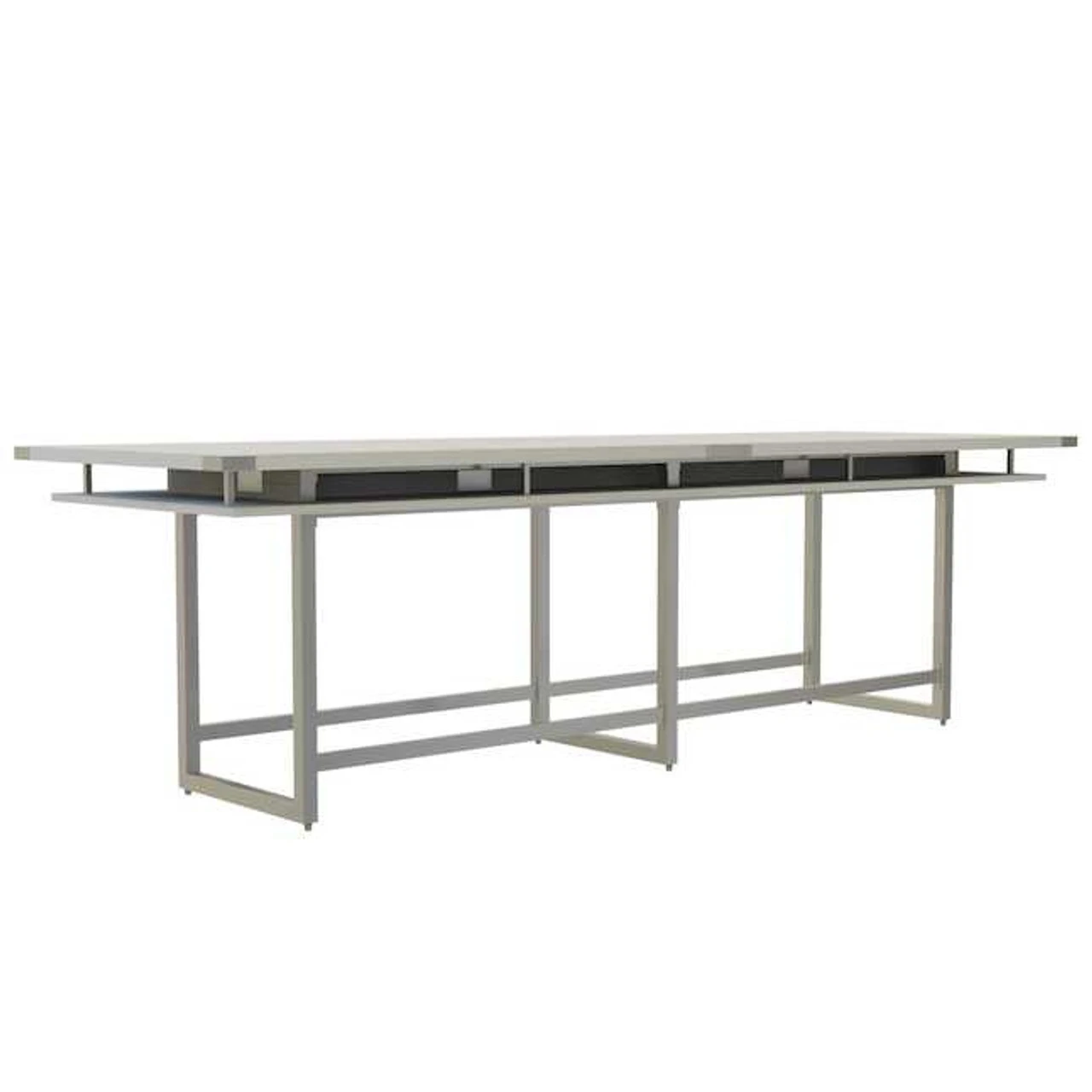 Mirella Rectangular 12' Standing Height Laminate Conference Table 9 Mirella Rectangular 12' Standing Height Laminate Conference Table - Image 7